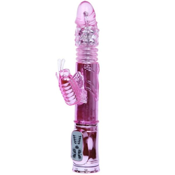 Baile - Vibrateur Rechargeable Avec Stimulateur DE Papillon Ro...