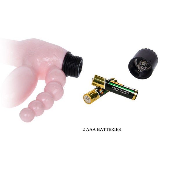 Baile - Harnais Sans Corde TPR Avec Vibration ET Stimulation A...