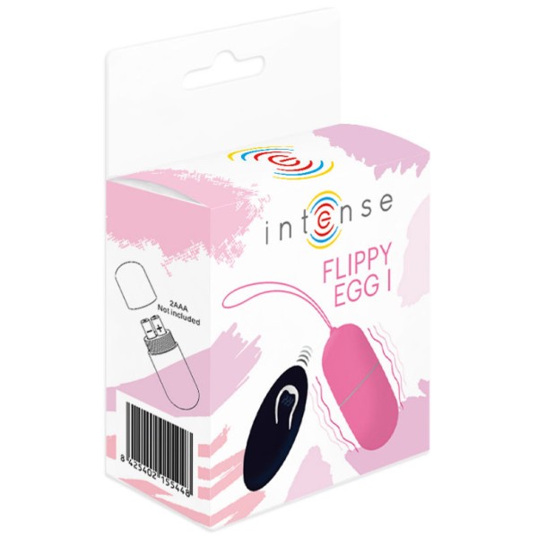 Intenso - Flippy I Huevo Vibrador Con Mando A Distancia Rosa