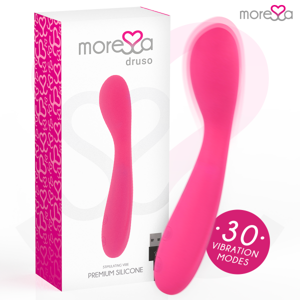 Moressa - Druso Recarregável de Silicone Premium