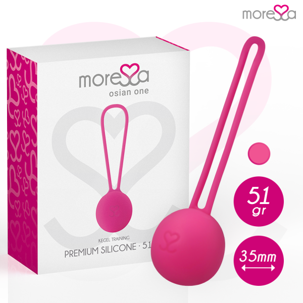 Moressa - Osian ONE Premium Silicone Rose – Boules de silicone