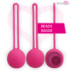 Moressa - Osian ONE Premium Silicone Rosa – Bolas de silicone