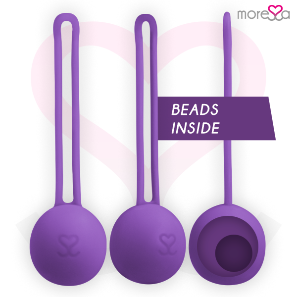 Moressa - Osian ONE Premium Silicone Lilas – Boules de silicone