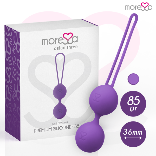 Moressa - Osian Trois Silicone Lilas Premium – Boules de silicone