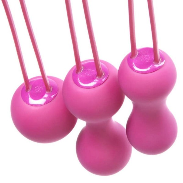 JE Joue - AMI Kegel Balls - Fucsia – Bolas de silicona