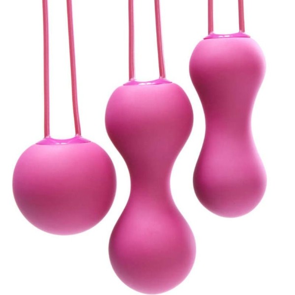 JE Joue - Balles DE Kegel AMI - Fuchsia – Boules de silicone