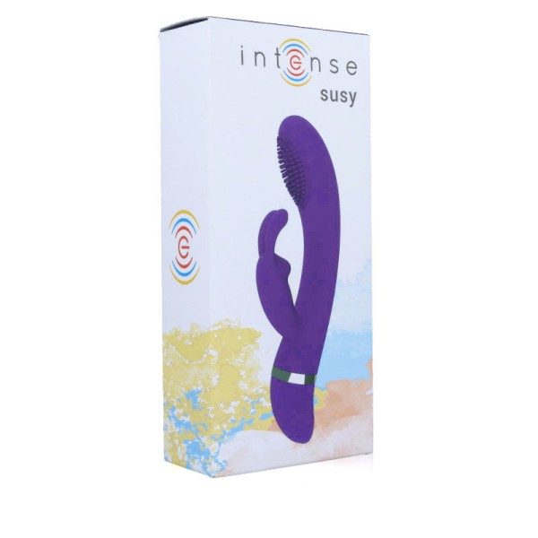 Intenso - Susy Silicon Rabbit Vibrador Oscilante Lila