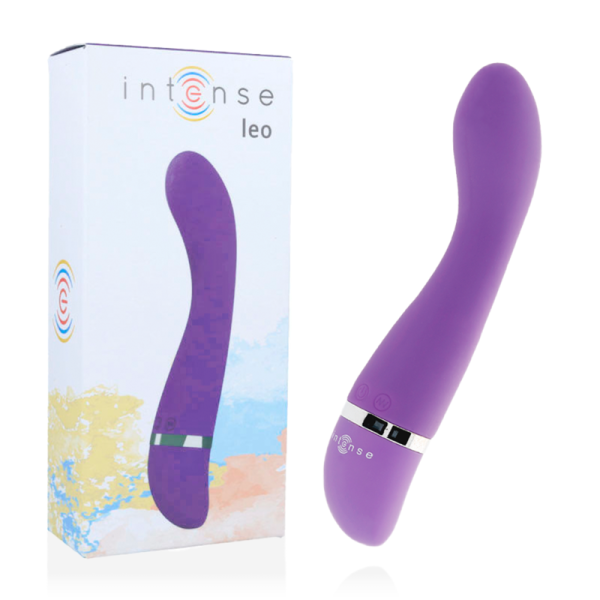 Intenso - LEO Vibrador Luxe Silicona Lila – Vibradores Rotadores
