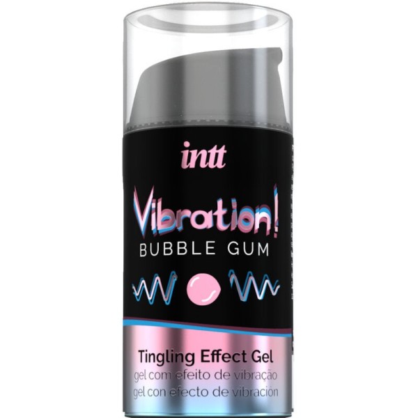 INTT - PODEROSO ESTIMULANTE ÍNTIMO VIBRANTE GOMA DE GOMA 15ML INTT GEL DE EXCITAÇÃO UNISSEXO