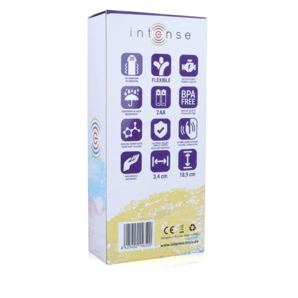 Intense - Vibrateur Hilari Lilas Silicone Luxe