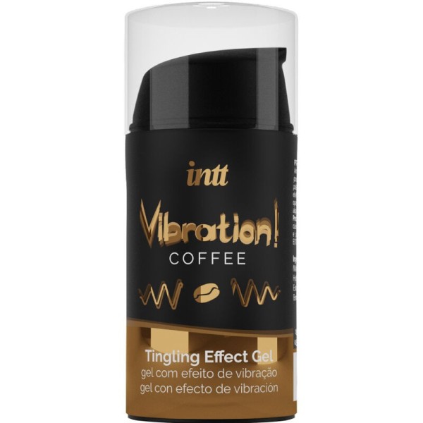 INTT - PUISSANT GEL VIBRANT LIQUIDE STIMULANT INTIME CAFÉ 15ML INTT UNISEX AROUSAL GEL