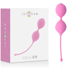 Intense - Kisha FIT Silicone Kegel Rose – Boules de silicone