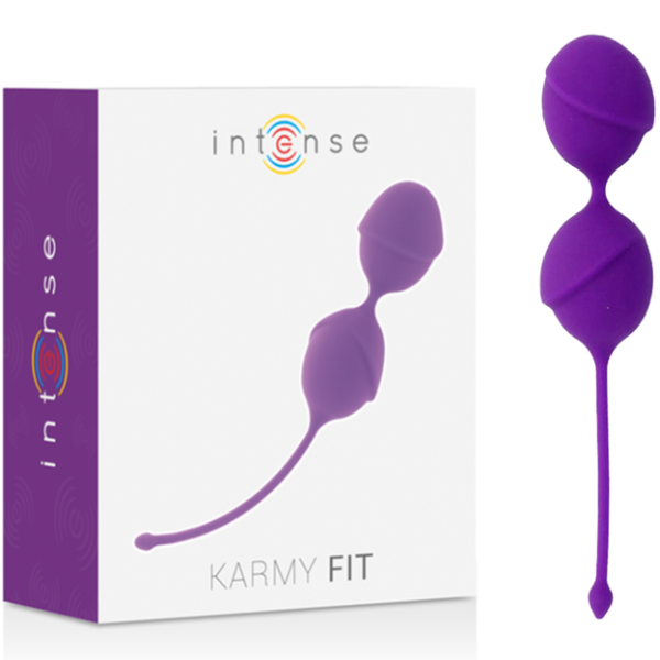 Intenso - Karmy FIT Kegel Silicona Lila – Bolas de silicona