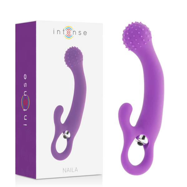 Intense - Silicone Vibrant Naila Lilas – Vibrateurs de lapin