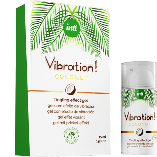 INTT - VIBRATION GEL PUISSANT STIMULANT VIBRATEUR LIQUIDE VEGAN INTT VEGAN LINE