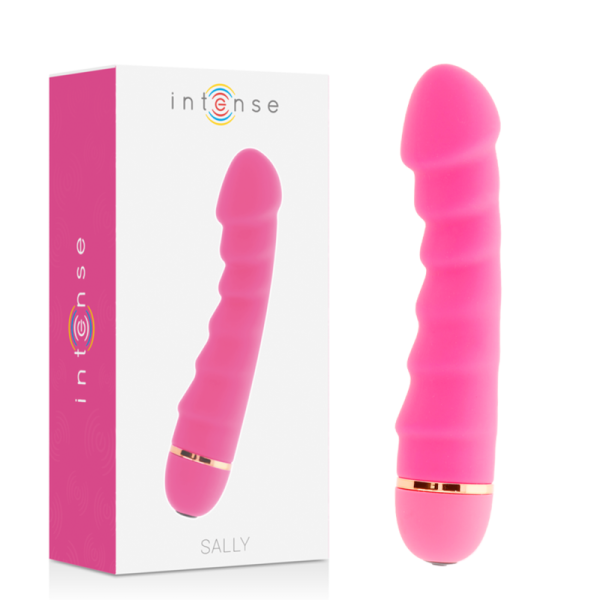 Intense - Sally 20 Vitesses Silicone Rose – Vibromasseurs Point G