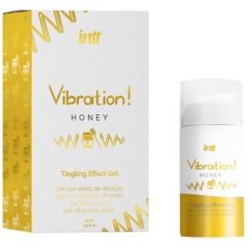 INTT - GEL VIBRATEUR LIQUIDE AU MIEL PUISSANT STIMULANT INTIME 15 ML INTT UNISEX AROUSAL GEL