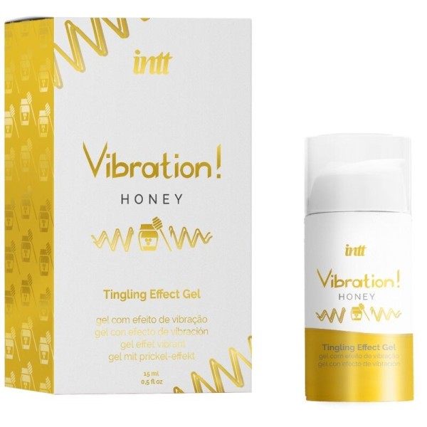 INTT - GEL VIBRATEUR LIQUIDE AU MIEL PUISSANT STIMULANT INTIME 15 ML INTT UNISEX AROUSAL GEL