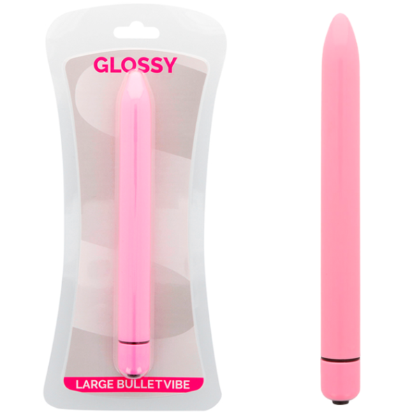 Glossy Slim - Vibrador Rosa – Mini vibradores