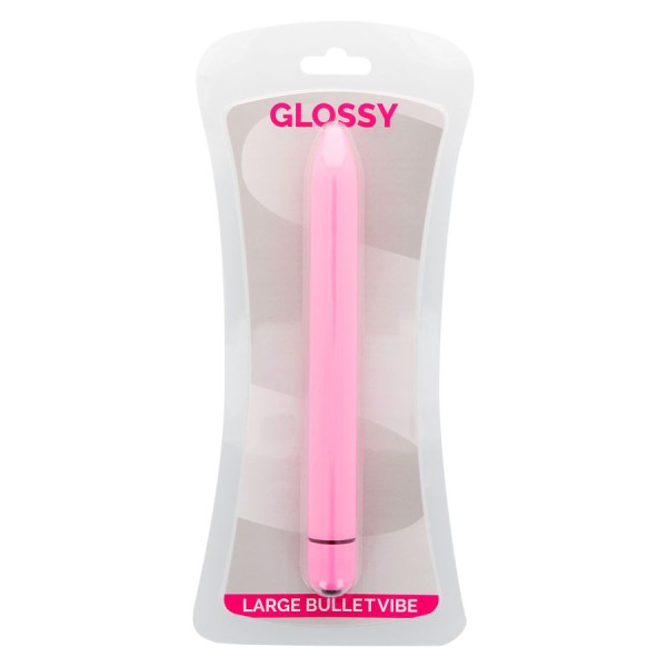 Glossy Slim - Vibrador Rosa – Mini vibradores