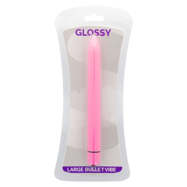 Glossy - Vibrador Slim Deep Pink – Mini vibradores