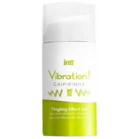 INTT - CAIPIRINHA PODEROSO GEL VIBRADOR LÍQUIDO ESTIMULANTE ÍNTIMO 15 ML INTT GEL DE DESPERDÍCIO UNISSEXO
