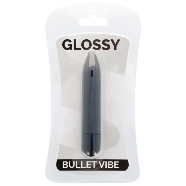 Glossy - Thin Vibe Black – Mini vibradores