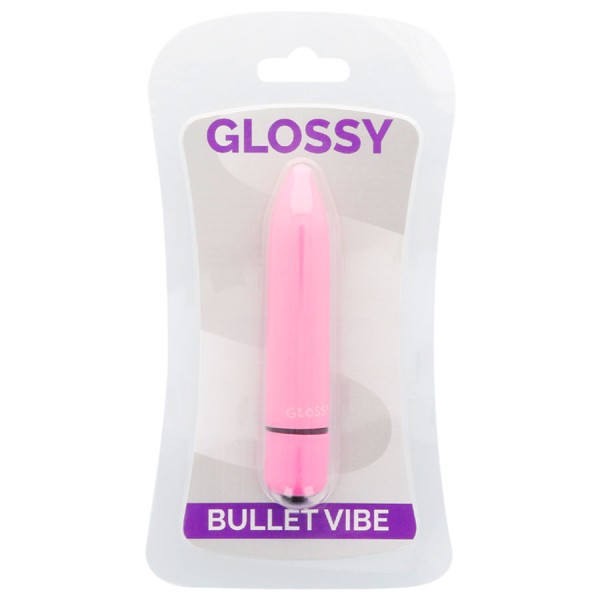 Glossy - Thin Vibe Rose Profonde – Mini-vibrateurs