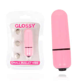Glossy - Petite Bullet Vibe Rosa – Mini vibradores