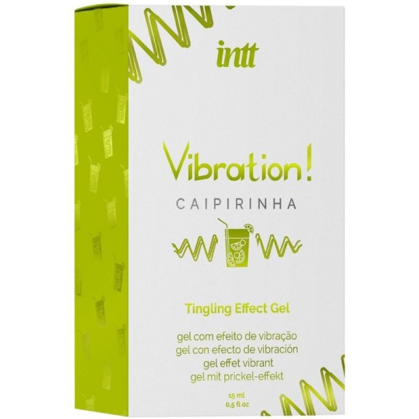 INTT - GEL VIBRATEUR LIQUIDE CAIPIRINHA PUISSANT STIMULANT INTIME 15 ML INTT UNISEX AROUSAL GEL