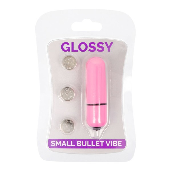 Glossy - Petite Bullet Vibe Rose Profond – Mini-vibrateurs