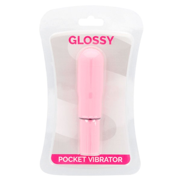 Glossy - Vibrateur DE Poche Rose – Mini-vibrateurs
