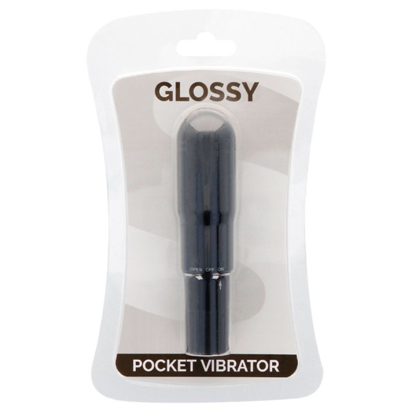 Glossy - Vibrateur DE Poche Noir – Mini-vibrateurs