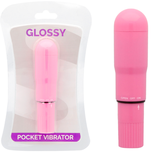 Glossy - Vibrateur DE Poche Deep Rose – Mini-vibrateurs
