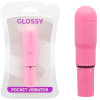 Glossy - Vibrateur DE Poche Deep Rose – Mini-vibrateurs