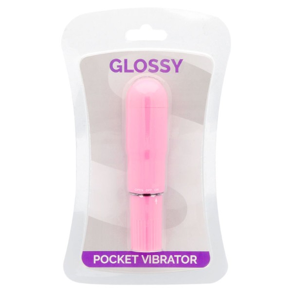 Glossy - Vibrateur DE Poche Deep Rose – Mini-vibrateurs