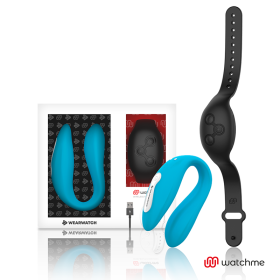 WEARWATCH WatchMe – Vibrateur Double Indigo, Discrétion & Premium