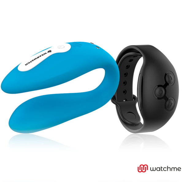WEARWATCH WatchMe – Vibrateur Double Indigo, Discrétion & Premium