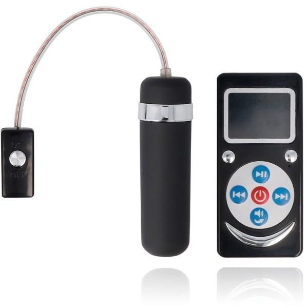 Spirit - Bala Vibradora Premium Negro - Control Remoto