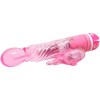 Baile - Vibrador Multivelocidad Con Estimulador Rosa