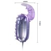 Baile - Vibrador de ovo super vibratório com estimulador