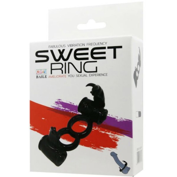 Baile - Sweet Ring Double Anneau Avec Double Lapin