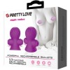 Pretty Love - Stimulateurs DE Nipple 12 Modes Vibration Lilas