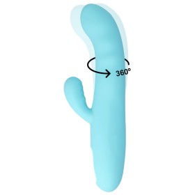MIA - Vibrador Rotativo Azul Turquesa Eiffel