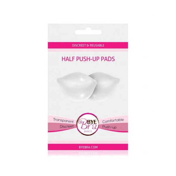 BYE-BRA - SEMI PADS PUSH-UP TRANSPARENT BYE BRA - PULL UPS