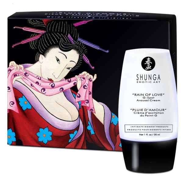 SHUNGA - CRÈME STIMULANTE RAIN OF LOVE POINT G SHUNGA APHRODISIACS