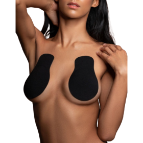 BYE-BRA - PUSH-UP ELEVADOR DE PECHO TEJIDO NEGRO TALLA XL BYE BRA