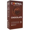 CONTROL - CONDONES ADAPTA CHOCOLATE 12 UNIDADES CONDONES CONTROL 