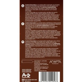 CONTROL - ADAPTA CHOCOLATE CONDOMS 12 UNITS CONTROL CONDOMS - Saveurs