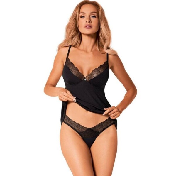OBSESSIVE - HAUT ET CULOTTE BELLA ROU M/L OBSESSIVE SETS